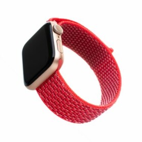 FIXED Nylon Strap Nylonový remienok pre Apple Watch 40mm amp; Watch 38mm tmavo ružová (FIXNST-436-DPI)