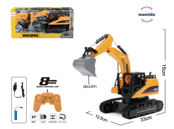 Mamido Mamido Pásový žeriav na diaľkové ovládanie Builders RC, 1:16, 8CH