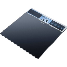 Beurer GS 39 digitálna osobná váha Max. váživosť=150 kg čierna s hlasovým výstupom; 744.00