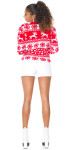 Christmas Time Oversize Knit Jumper red Einheitsgroesse