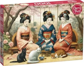 Cherry PAZZI Puzzle Jarný čaj