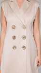 Benedict Harper Dress Lea Beige