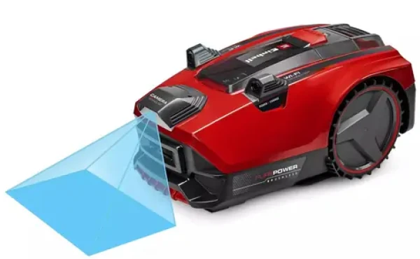 Einhell FREELEXO CAM PLUS 600 strieborná/čierna/červená / Robotická kosačka / 18V / do 600 m2 / Wi-Fi (3413975)