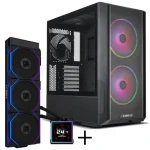 Lian Li LANCOOL 216 + HYDROSHIFT II LCD-S 360TL čierna / Bundle PC skriňa + AiO / E-ATX / 360 mm / RGB / AMD + Intel (GABU-801)