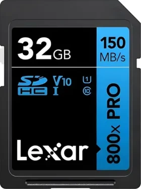 Lexar Professional 800x PRO 32GB / Pamäťová karta SDHC / UHS-I/U1 / V30 / Class 10 (LSD0800P032G-BNNNG)