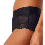 Dámske body Make-Up Illusion Lace Shorty - Triumph coffee sugar (3091) 0038