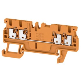 Weidmüller 1552720000 radová svorka priechodky 3.5 mm pružinové pripojenie oranžová 100 ks; 1552720000