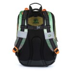 Školský batoh Bagmaster Alfa 21 C Green/black