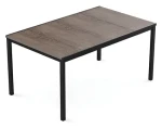 Keter Porto 160 ashwood black / Záhradný stôl / Oceľová konštrukcia (260567)