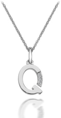 Hot Diamonds Náhrdelník Hot Diamonds Micro Q Clasic DP417 (retiazka, prívesok)