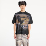 Tričko REPRESENT Chrome Flight T-Shirt UNISEX Stained Black XL