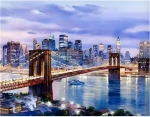 Norimpex Diamantové maľovanie New York: Brooklynský most