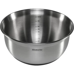 Brabantia Misa nerez oceľ/silikón strieborno-čierna 1 L / priemer 17.2 cm / výška 8.9 cm (363825)