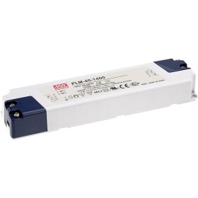 MEAN WELL PLM-25-350 LED driver konštantný prúd 25 W 0.35 A 42 - 72 V/DC schválenie nábytku, ochrana proti prepätiu; PLM-25-350