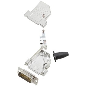 Encitech DTSL15-LJSRG-S-HDP26-W-K 6355-8043-02 sada D-SUB kolíkové lišty 45 ° Pólov: 26 spájkovaný 1 ks; 6355-8043-02