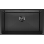 MEXEN - Trixo oceľový drez 1-bowl 750 x 440 mm, čierna HC 6415751000-70HC