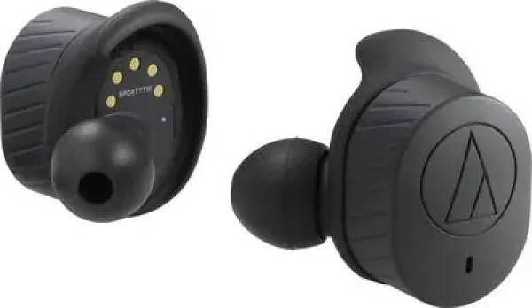 AUDIO-TECHNICA ATH-SPORT7TWBK čierna / bezdrôtové slúchadlá do uší / s mikrofónom / Bluetooth (ATH-SPORT7TWBK)