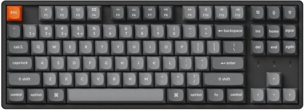 Keychron K8 Max QMK Wireless Mechanical Keyboard Fully Assembled (Hot-Swappable) / RGB Backlight Aluminum Frame / Keychron Super Brown