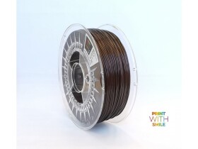 PET-G filament Chocolade brown 1,75 mm Print With Smile 1 kg