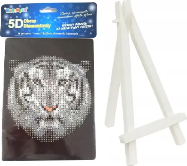 Norimpex Diamantové maľovanie Biely tiger