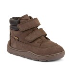 Detské zimné barefoot topánky ZERU TEX BROWN Froddo G2110150-13 - 33