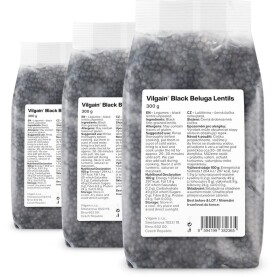 Vilgain Čierna šošovica Beluga – 3× 300 g