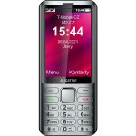 Aligator D950 strieborná / 3.5 TFT / Dual SIM / SOS tlačidlo | Locator | SMS / FM rádio / svietidlo (AD950SR)