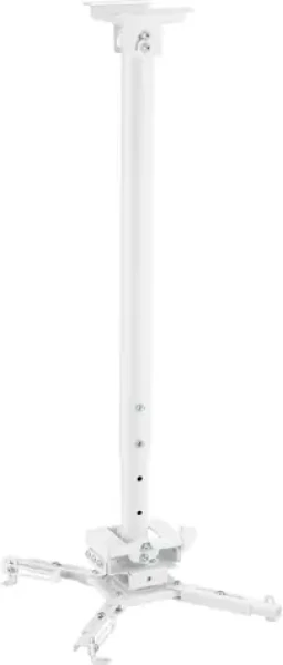 VivoLink Ceiling Mount L biela / stropný držiak pre projektor / 74.5cm - 114.5cm / až do 35 kg (VLMC350L-W)