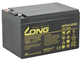Long WP14-12NE / Olovený akumulátor / 12V / 14Ah / AGM DeepCycle / konektor M5 (PBLO-12V014-F6AD)