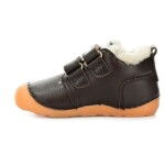 Bisgaard Carter Lamb Dark brown zimné barefoot topánky 21 EUR