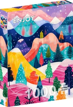 ENJOY Puzzle Zimná paleta