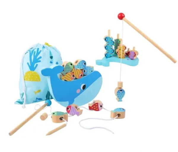 2Kids Toys Motorická hra 3 v 1 Veľryba