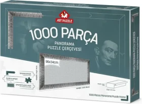 ART PUZZLE 14620 Rám na puzzle 96x34cm strieborná