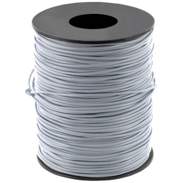 Econ connect KL014GR100 opletenie / lanko, 1 x 0.14 mm², sivá, 100 m; KL014GR100
