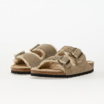 Tenisky Birkenstock Arizona Shearling Suede Leather/ Fur Taupe EUR 46