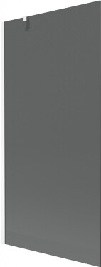 MEXEN/S - Next vaňová zástena FIX 90 x 150, grafit, biela 895-090-000-00-40-20
