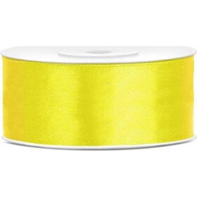 Žltá stuha 25 mm x 25 m (1 ks) TS25-084 tortis - PartyDeco - PartyDeco