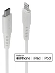Lindy USB-C na Lightning biela / Kábel / 1 m / 480 Mbit/s (31316)