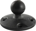 RAM Mounts RAP-B-202U / Adaptér / guľový čap 1" / AMPS vzor dier / plast (RAP-B-202U)