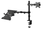 Goobay / Držák LCD a notebooku na stůl / nosnost 8 + 4,5 kg (70815)