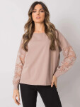 Dámska blúzka RV BZ 7342.03 Dark beige - Rue Paris L/XL tmavě béžová