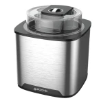 Guzzanti GZ 159 strieborná-čierna / Zmrzlinovač / 12W / Nádoba 2.0 L / časovač (GZ 159)