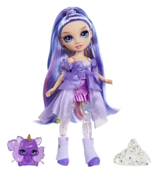 MGA Rainbow High Shimmers bábika Violet