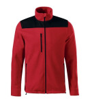 Effect fleece unisex červená L
