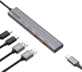 Promate Promate LiteHub-Pro Hub 10Gbps 15W / 2x USB-A 3.2 / 2x USB-C 3.2