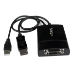 StarTech / Adaptér DisplayPort na DVI-D / Aktívny / Dual Link / 2560 x 1600 / čierna (DP2DVID2)