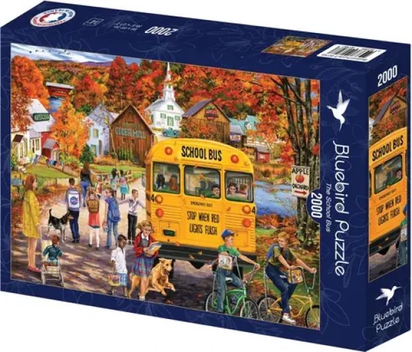 BlueBird Puzzle Školský autobus