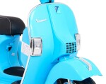 Mamido Detský elektrický skúter Vespa modrý