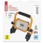 Emos ACCO žltá / LED reflektor / prenosný nabíjací / 10W / 1000lm / IP54 (1531281200)