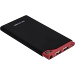 Realpower PB-6000S 6000 mAh Čierno-cervený